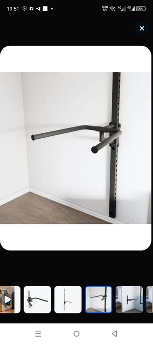 Турник брусья раскладной навинка