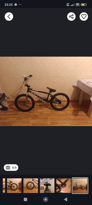 Велосипед бмх от бренда haro