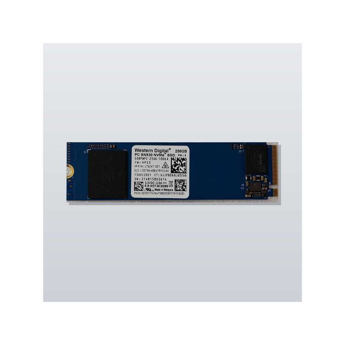 SSD M.2 80mm NVME 256GB Western Digital model SN530 - testat, perfect functional - health (sanatate) 95%