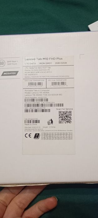 Tabletă Lenovo Tab M10 FHD Plus