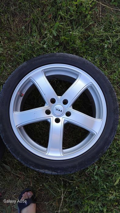 Джанти 18 5х112 със гуми без криво и заварки