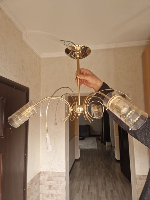 Люстра 3х рожковая