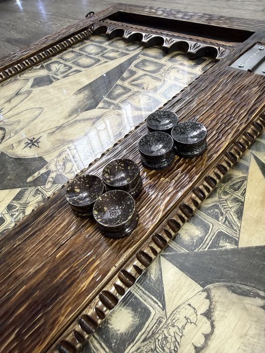 Нарды ручной работы