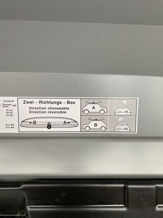 Кутия за багаж -Dachbox Kamei Grizzly XL