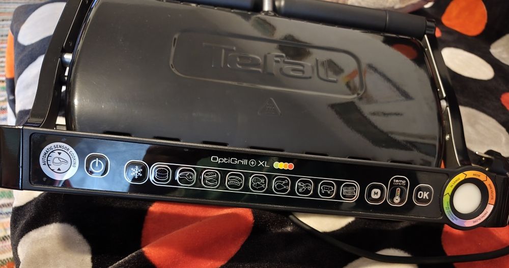 Grătar electric Tefal OptiGrill Elite XL, 2200W