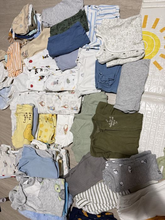 Голям лот бебешки дрехи размер 56 и 62