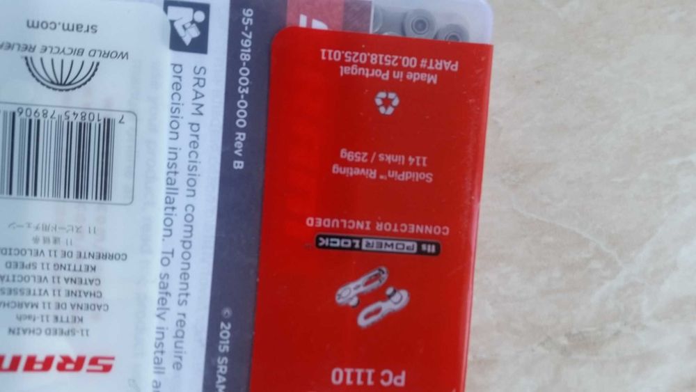 Sram PC1110 - 11 viteze lant bicicleta + powerlink