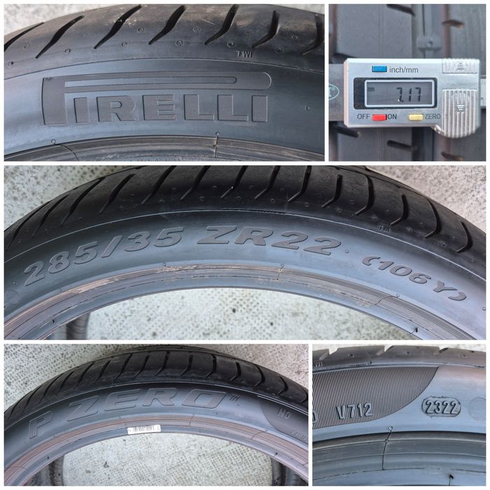 O bucată 285/35 R22 vară - una Continental Bridgestone Pirelli