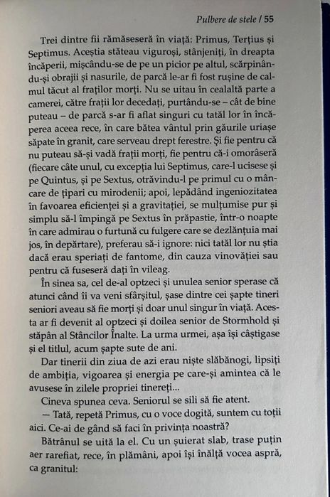 Carte Pulbere de Stele de Neil Gaiman