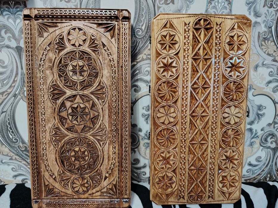 Нарды резные, ручной работы!