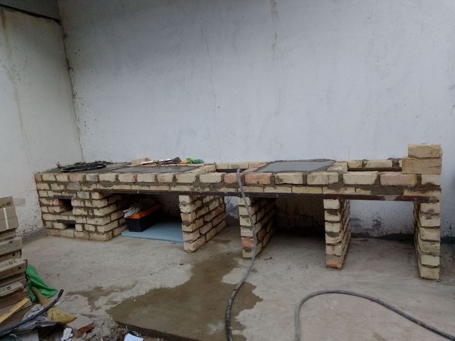 Тандор учок киламиз, Тандор учок киламиз, стол стул газ плитаси билан,