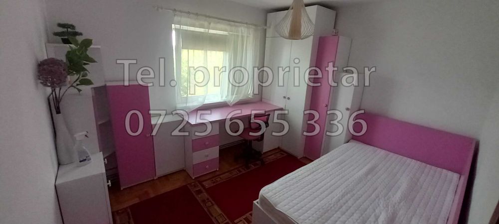 Proprietar, închiriez apartament 2 cam., et.3/4, zona Piața Verde din Timișoara