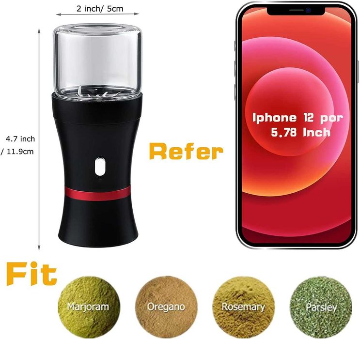 Електрическа мелачка за билки КОМПАКТЕН размер