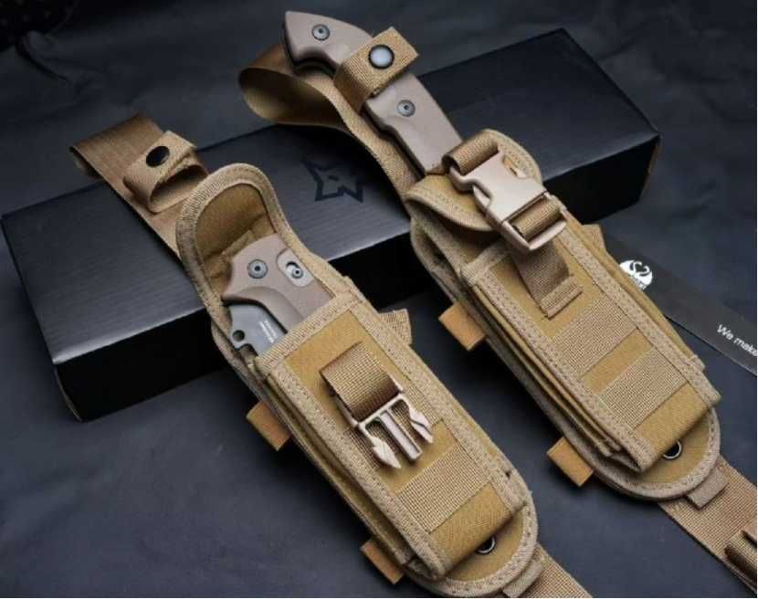 Cutit de supravietuire Fallkniven A1 Pro si Cutit FOX Meskwaki Tracker