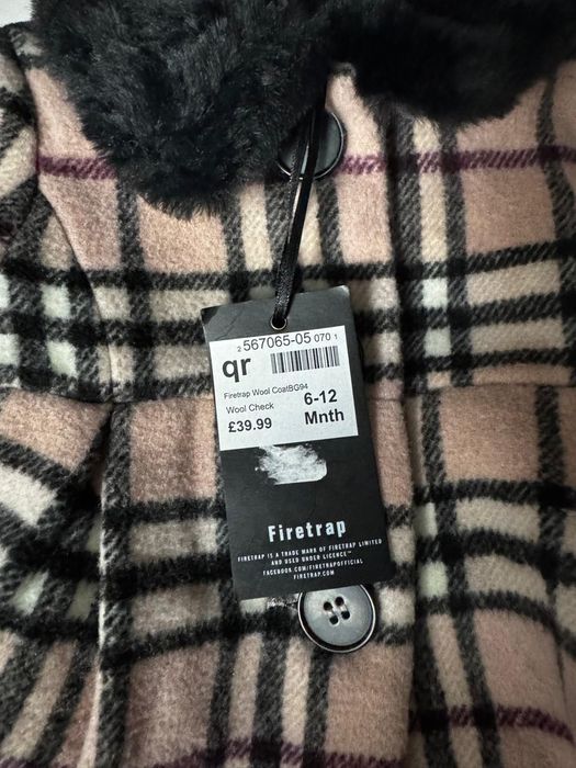 Детское пальто новое