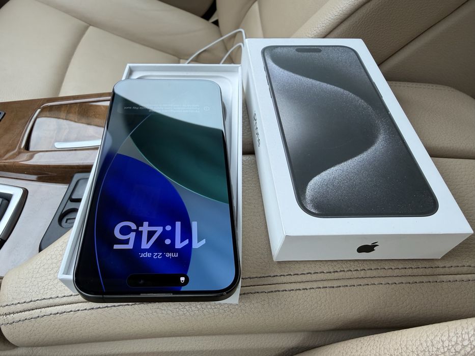 iPhone 15 PRO MAX Titanium Black•256GB•Neverlocked | Fullbox |
