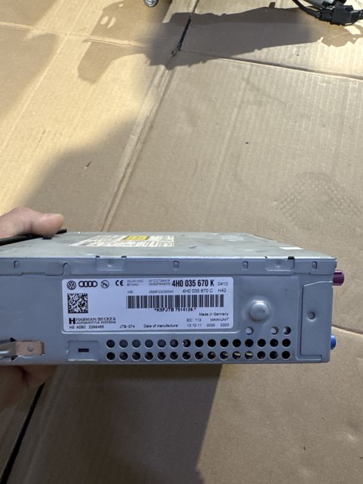 Modul MMI Unitate MMI Audi A8 D4 Cod 4H0035670K