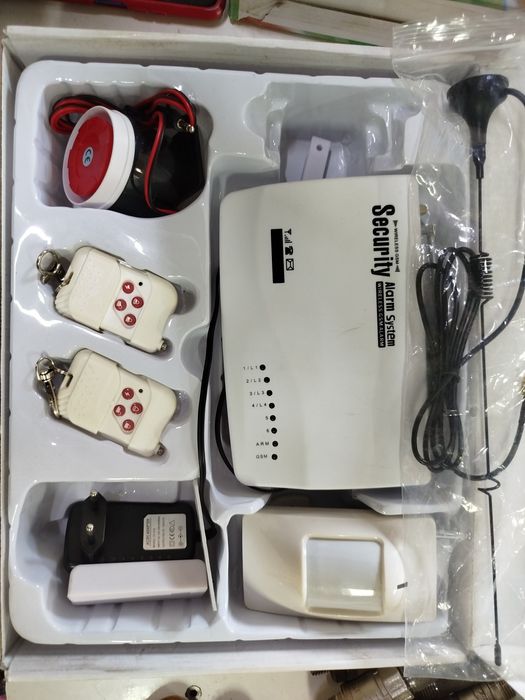 Охранная GSM Сигнализация Security Alarm System