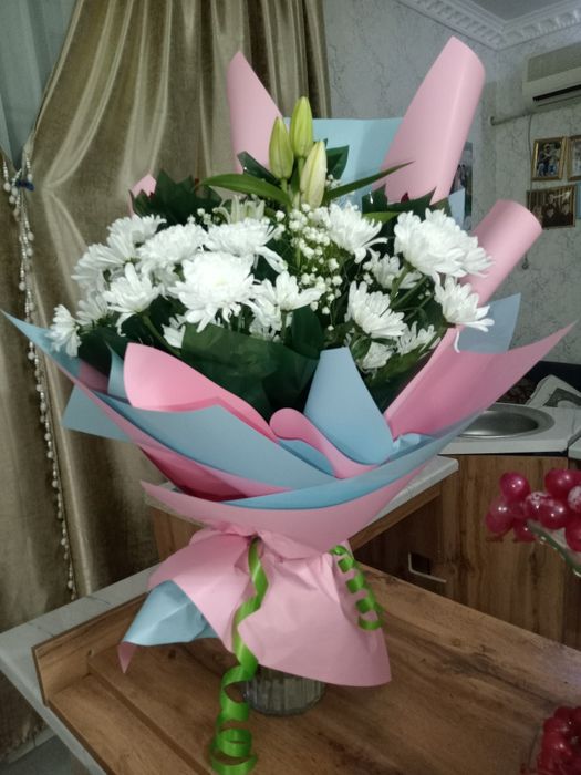 Цветы Букеты. Розы, подарок