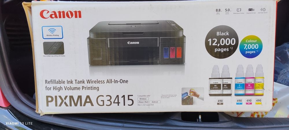 Принтер  Canon PIXMA  G3415