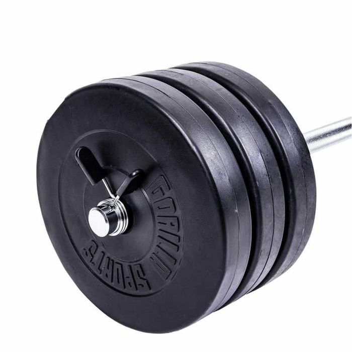 *Set bara piept + discuri de ciment 38kg