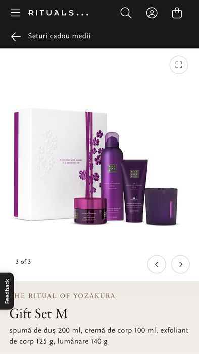 Set cadou Rituals