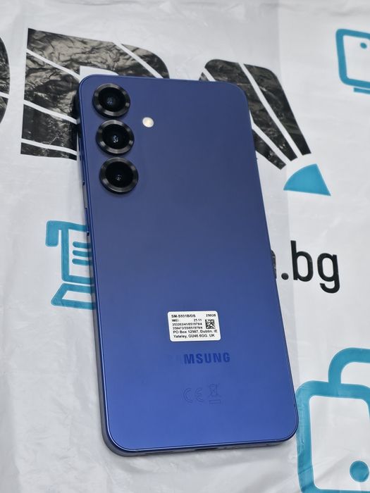 КАТО НОВ 256GB Samsung S25 ЗОРА Гаранция 2028г. Navy | Син
