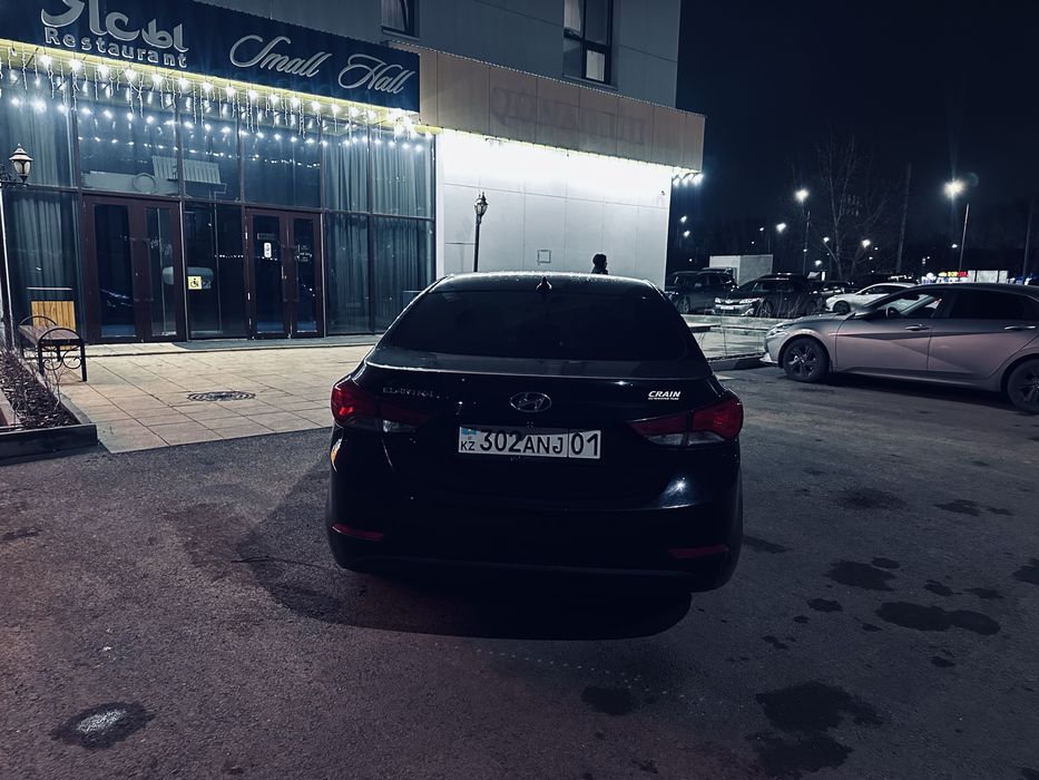 Бампер хундай элантра