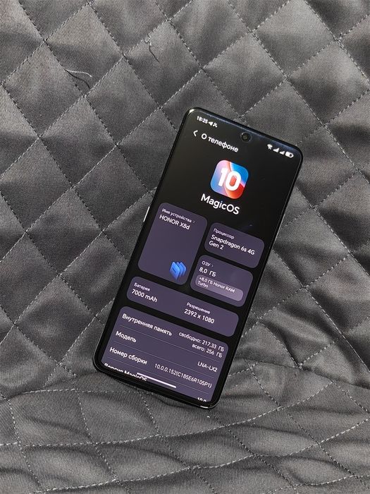 Honor X8d 256 gb Ram 8