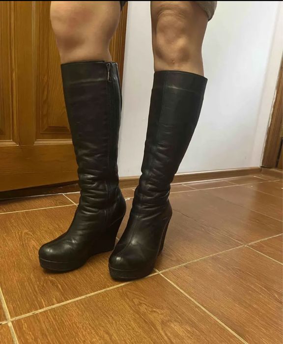 Сапоги зимние натуралка !