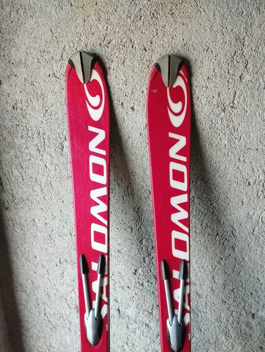 Ски с автомати SALOMON L168 R17. и друга екипировка
