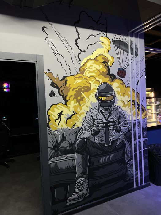 Роспись стен, картины и муралы