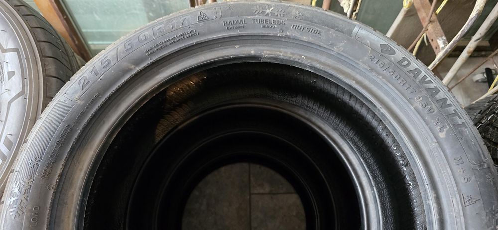 215 50 17 / 215/50R17 Davanti, set 4 buc, M+S, Noi