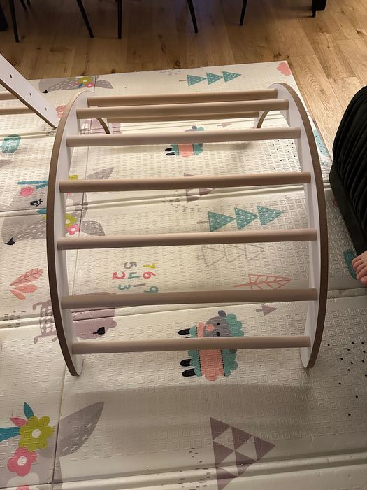 Set 3 in 1 triunghi pikler, rampa si tobogan