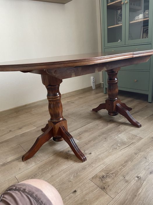 Стабилна трапезна маса, масив, промо цена 410  лв