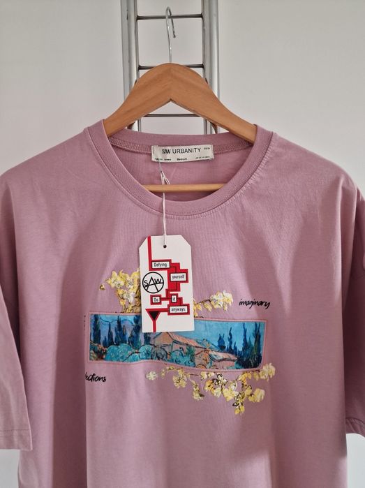 Мъжка тениска VINCENT VAN GOGH размер S M L XL
Най-висок клас материя и
изработка
Размери S M L
Всеки един артикул разполага с QRкод за
проверка за ав