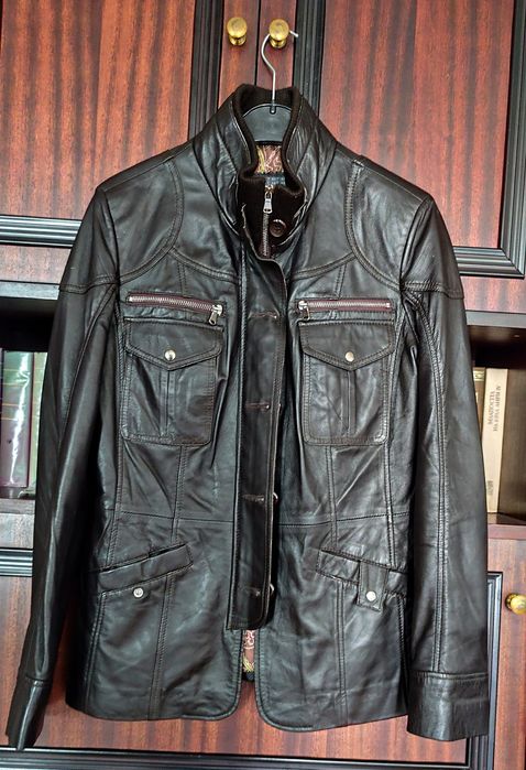 Дамско кожено яке естествена кожа