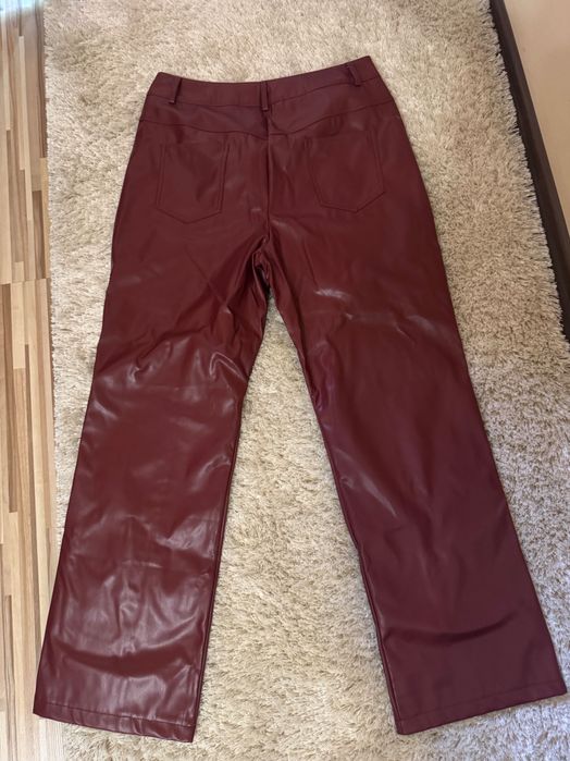 Дамски кожени панталони Shein