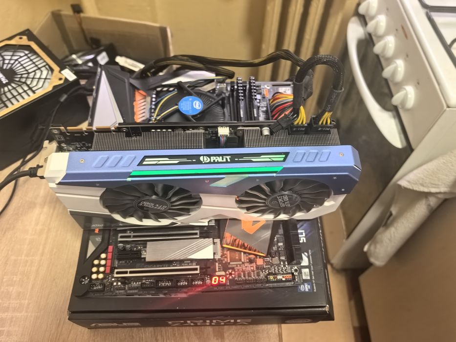 Placa video pălit gtx 1080 8g 256b