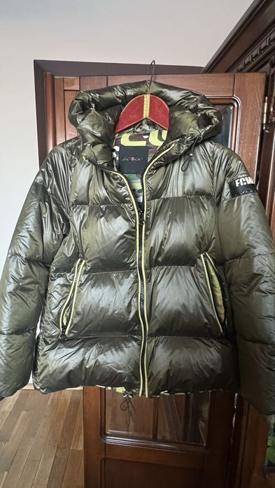 Geaca cu puf FLO&CLO Italia mar Mverde kaki