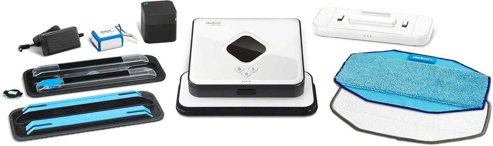 Прахосмукачка робот 2в1 iRobot Roomba 960 Saugroboter + Braava 390T