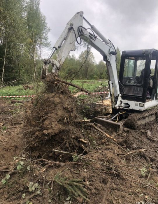 Мини экскаватор хизматлари бор