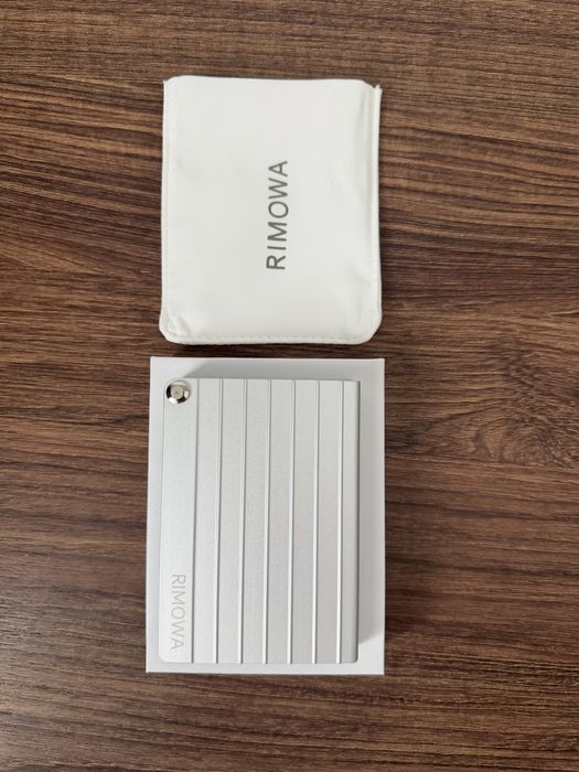 Portifel Card Holder Rimowa Metalic Aluminium