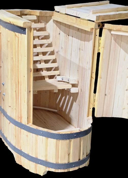 Профессиональная кедровая бочка