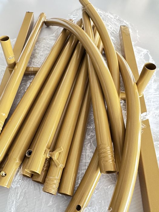 Arcade metalice aurii pentru evenimente 1,8 x 0,8 metri si 2 x 1 metri - LIVRARE GRATUITA !