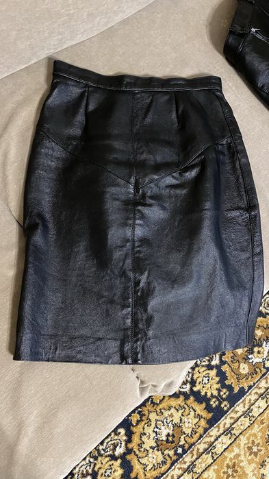 Кожаные юбки