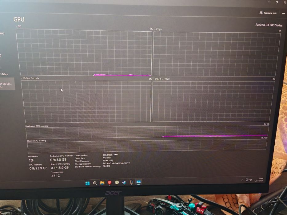 PC Gaming cu i5 11500 32gb ram