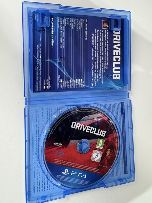 Диск DRIVECLUB для ps4