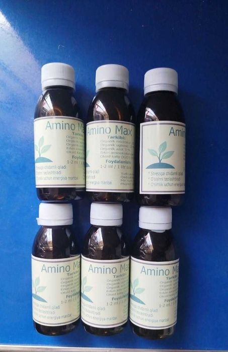 Amino Max. Antistress. Izabion. Aminokislota. Ozuqa barcha o'simlikka