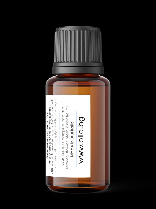 Oilo БИО Етерично Масло от Евкалипт радиата - Eucalyptus  Oilo 5 мл.